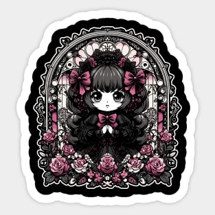 Dark Gothic Lolita Sticker